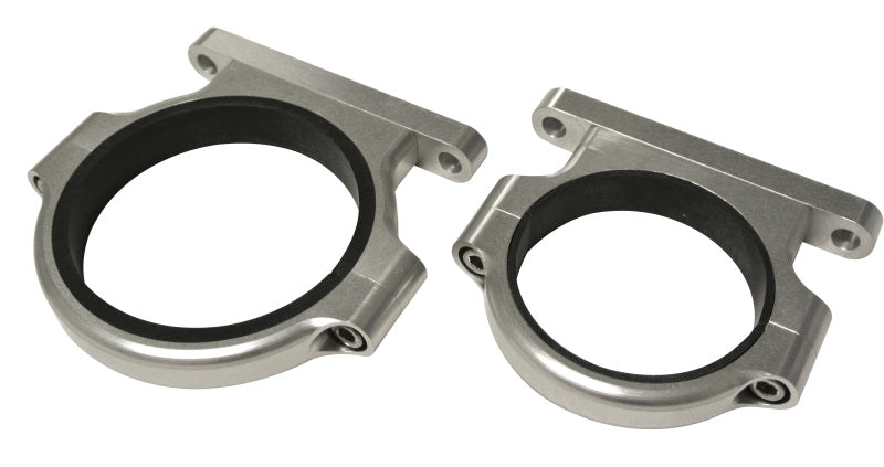 FUELAB Plate Mount Fuel Pump & Filter Combo Billet Bracket Set - (1) Pump Bracket (1) Filter Bracket