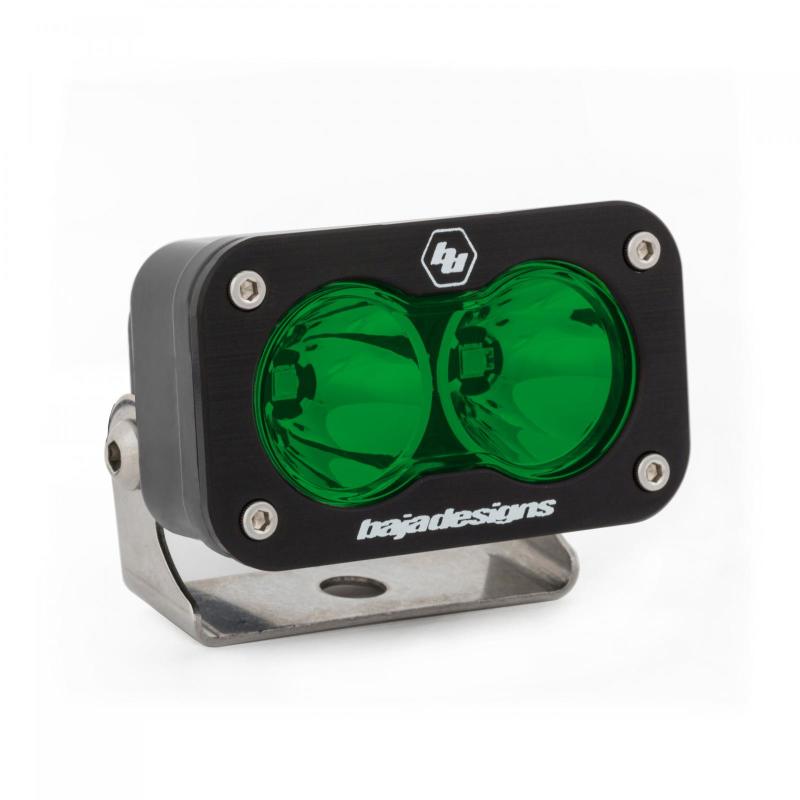 BAJA DESIGNS S2 Sport Spot Pattern LED Work Light - Green