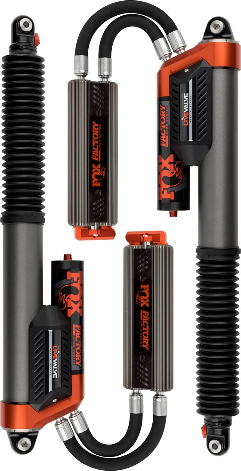 FOX Ford Raptor 3.0 Factory Series 12.3in External QAB P/B External Cooler Shock Set