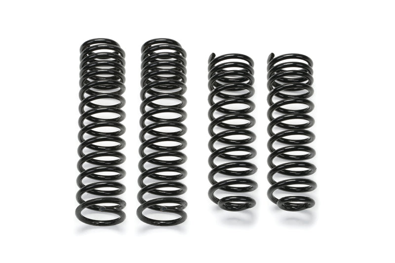 FABTECH 07-18 Jeep JK 4WD 2-Door 5in Front & Rear Long Travel Coil Spring Kit