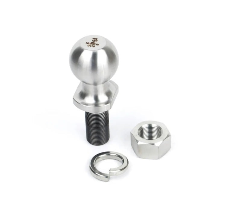 WEIGH SAFE 2in Tow Ball (10K Max GTW/1.5K Max Tonuge) - Stainless Steel