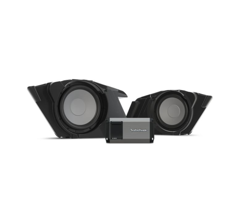 ROCKFORD FOSGATE 2014+ Harley Davidson Dual 10in Bag Subwoofer Kit