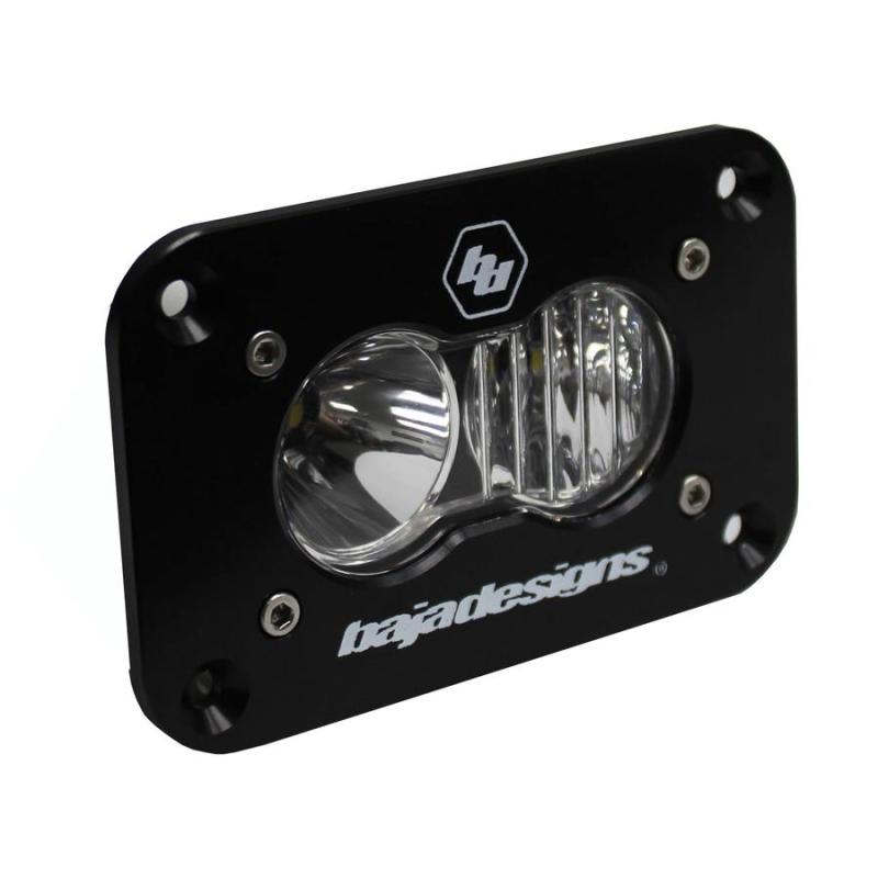 BAJA DESIGNS S2 Sport Flush Mount Driving Combo Pattern LED Work Light - Clear