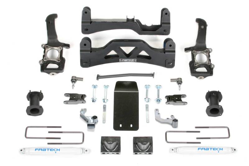 FABTECH 2014 Ford F150 4WD 6in Basic Sys w/Perf Shks