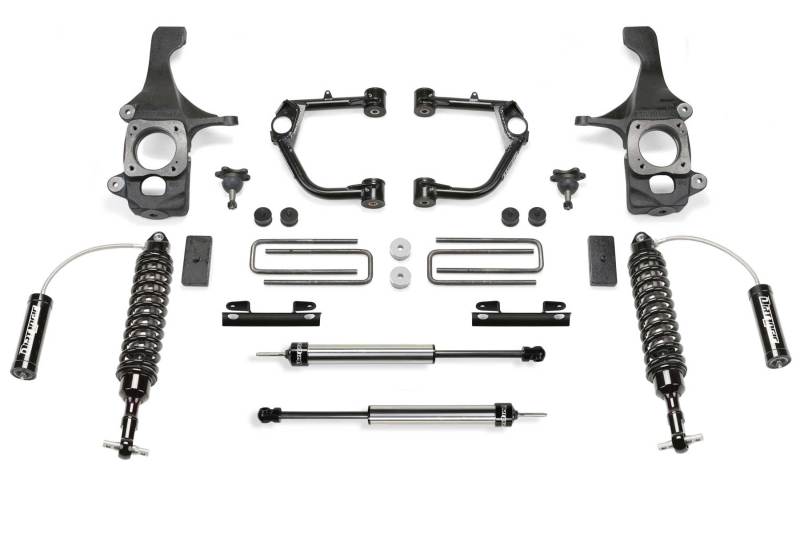 FABTECH 07-15 Toyota Tundra 2WD/4WD 4in UCA Kit w/Ball Joints w/Dlss 2.5 C/O Resi & Rr Dlss