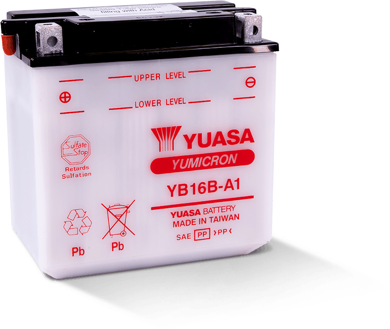 YUASA YB16B-A1 Yumicron 12 Volt Battery