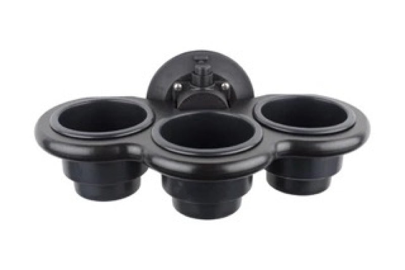 SeaSucker 3-Cup Holder Vertical Mount - Black