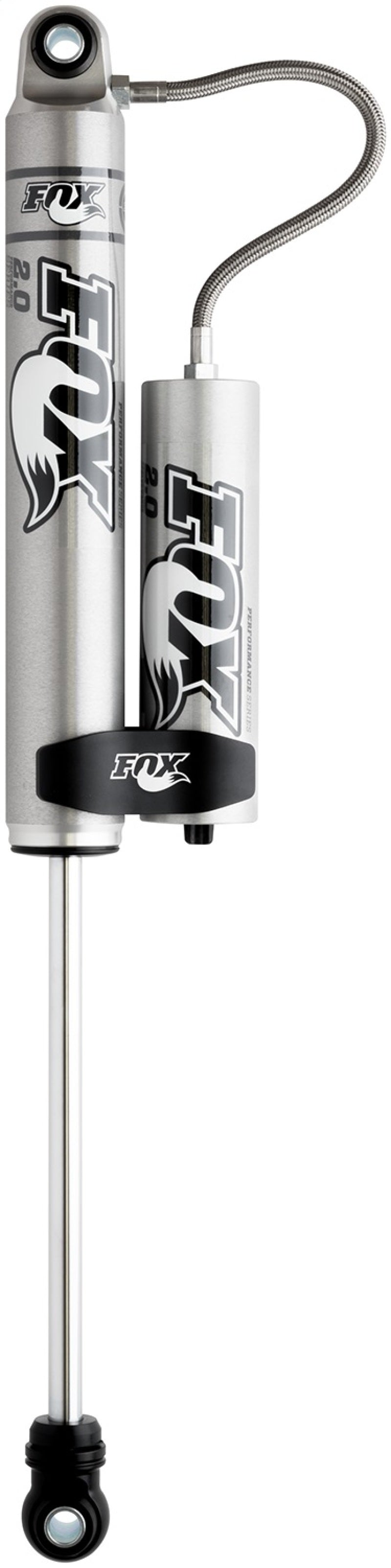 FOX 99+ Chevy HD 2.0 Performance Series 12.1in. Smooth Body Remote Res. Rear Shock / 4-6in. Lift