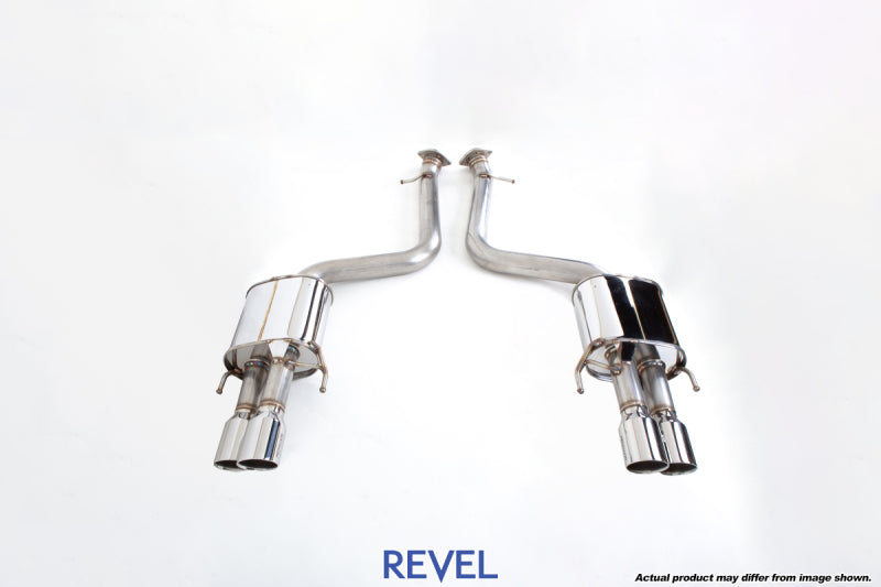 REVEL Medallion Touring-S Catback Exhaust - Dual Muffler / Quad Tip / Rear Section 16-17 Lexus GS F