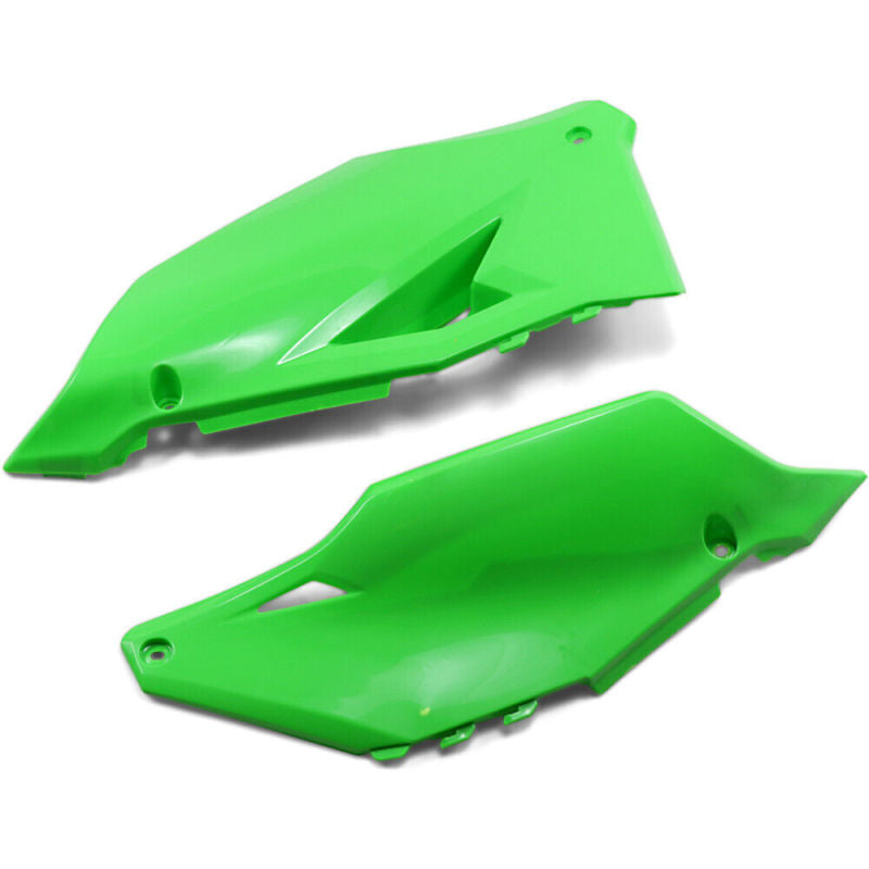 CYCRA 21-23 Kawasaki KX450X Side Number Panels - OEM Green