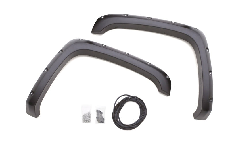 LUND 99-07 Chevy Silverado 1500 RX-Rivet Style Smooth Elite Series Fender Flares - Black (2 Pc.)