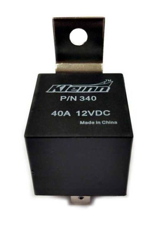 KLEINN Sealed 40-Amp/ 5-Post/ SPDT Relay (12-volt)