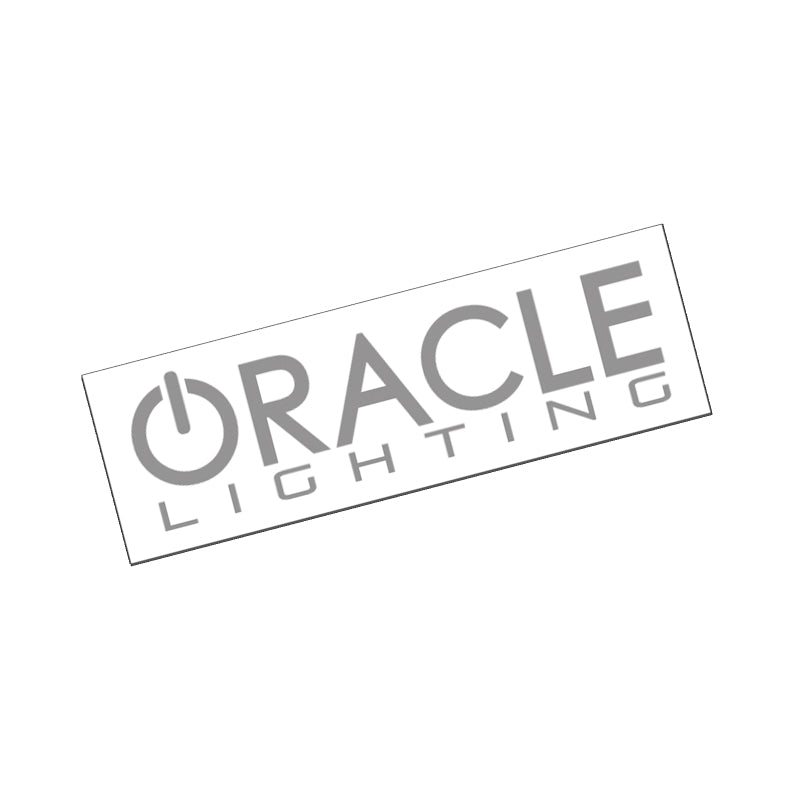 ORACLE Decal 12in - Reflected Silver SEE WARRANTY