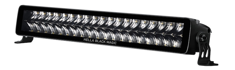 HELLA Universal Black Magic 21in Double Light Bar - Driving Beam