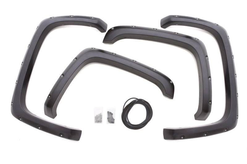 LUND 99-07 Chevy Silverado 1500 RX-Rivet Style Smooth Elite Series Fender Flares - Black (4 Pc.)