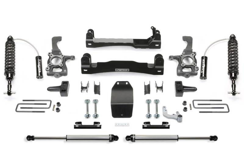 FABTECH 15-20 Ford F150 4WD 4in Perf Sys w/Dlss 2.5 C/O Resi & Rr Dlss