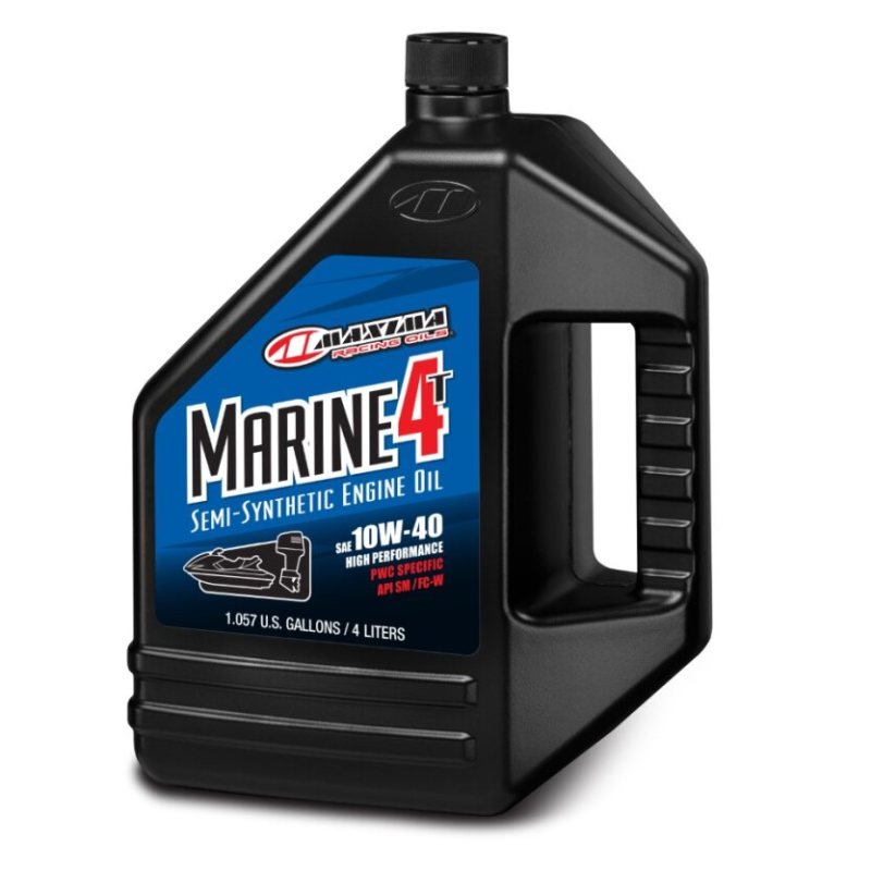 MAXIMA Marine 4T Synthetic Blend 10W40 - 4 Liter - Case of 4