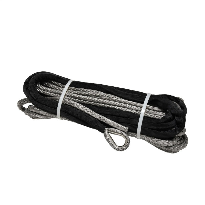 SUPERWINCH Replacement Synthetic Rope 3/8 diameter x 80 length Tigershark 9500/11500SR Winches