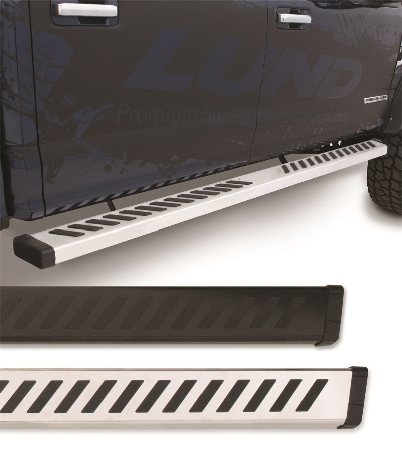 LUND 15-18 Ford F-150 SuperCab Summit Ridge 2.0 Running Boards - Stainless