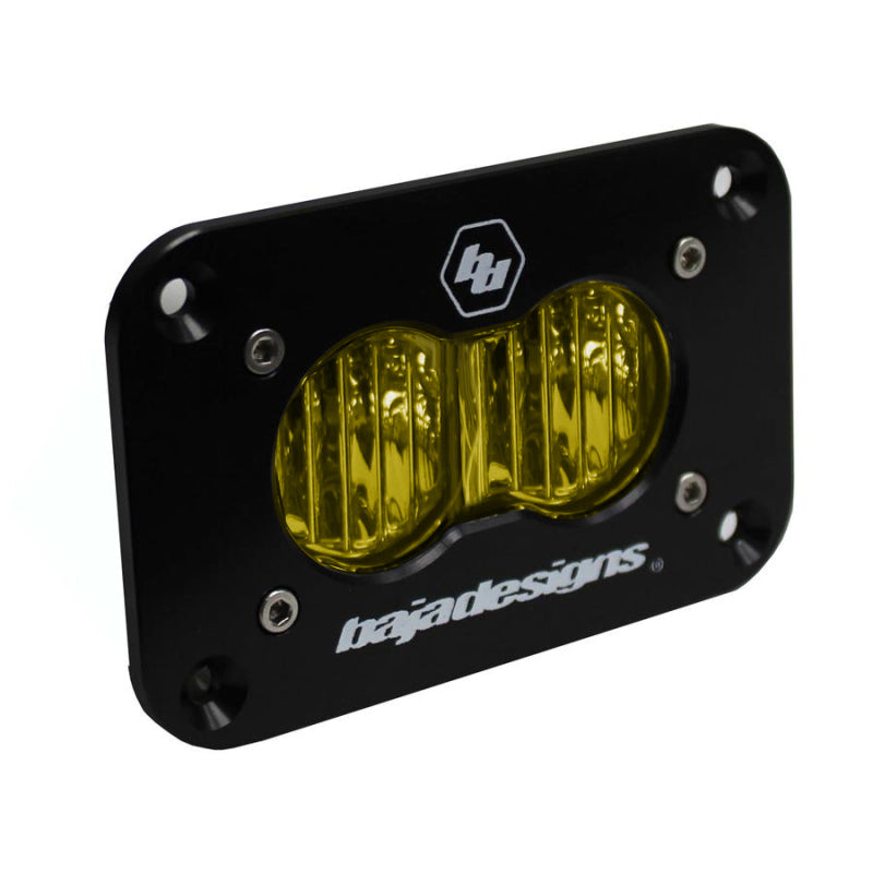 BAJA DESIGNS S2 Wide Cornering Sport Flush Mount LED - Amber