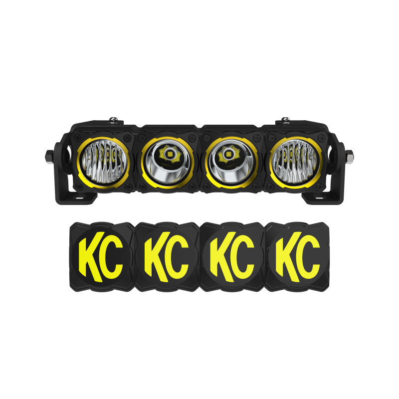 KC HiLiTES FLEX ERA LED 10in. Light Bar - Master Kit