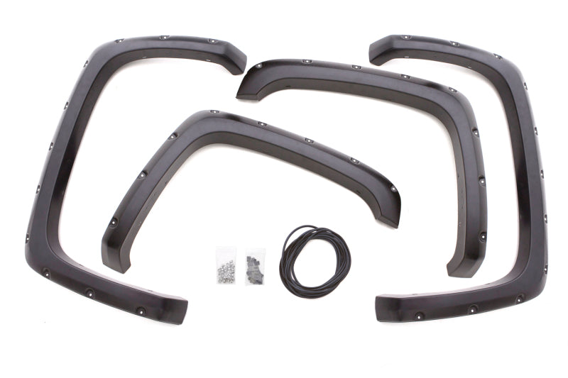 LUND 14-15 GMC Sierra 1500 RX-Rivet Style Textured Elite Series Fender Flares - Black (4 Pc.)