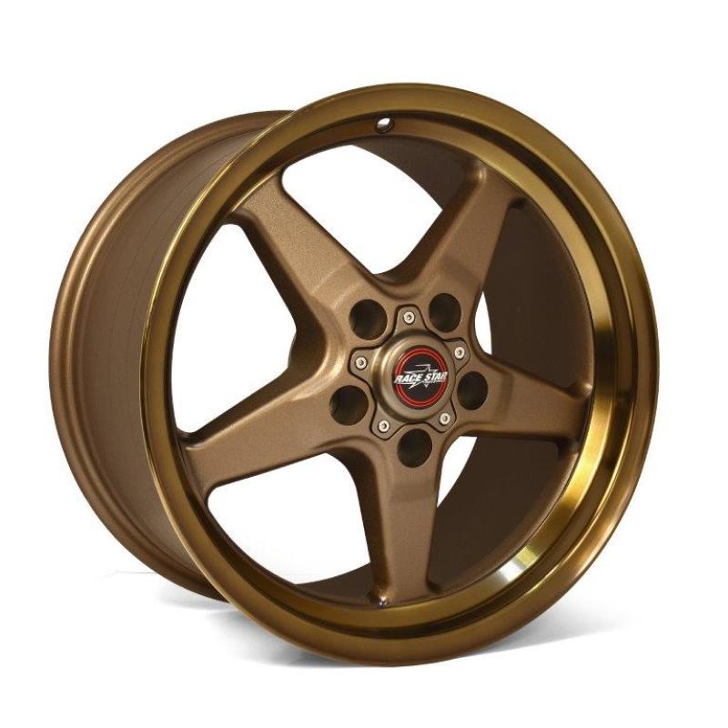 RACE STAR 92 Drag Star Bracket Racer 17x10.5 5x4.50BC 7.625BS Bronze Wheel