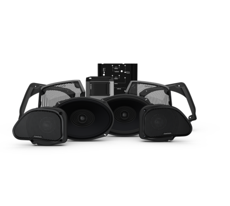 ROCKFORD FOSGATE 1998-2013 Harley Davidson Road Glide Stage 3 Audio Kit