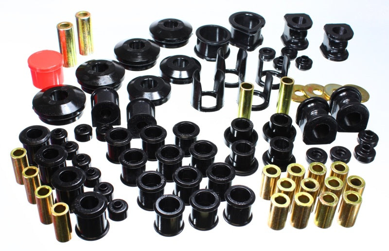 ENERGY SUSPENSION 89-94 Nissan 240SX (S13) Black Hyper-Flex Master Bushing Set