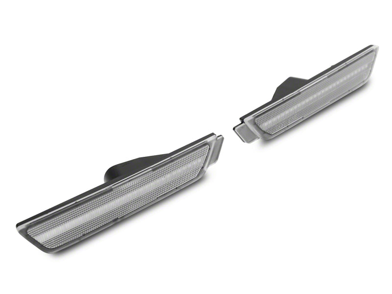 RAXIOM 10-15 Chevrolet Camaro Axial Series LED Front and Rear Side Markers- Clear