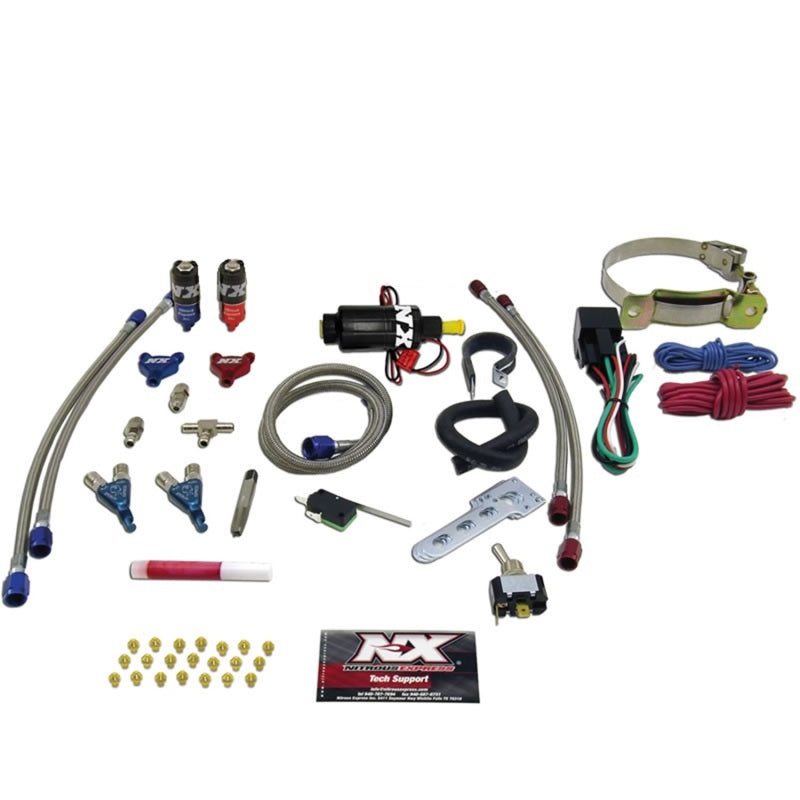 Nitrous Express 2 Cyl Piranha Nitrous Kit w/o Bottle