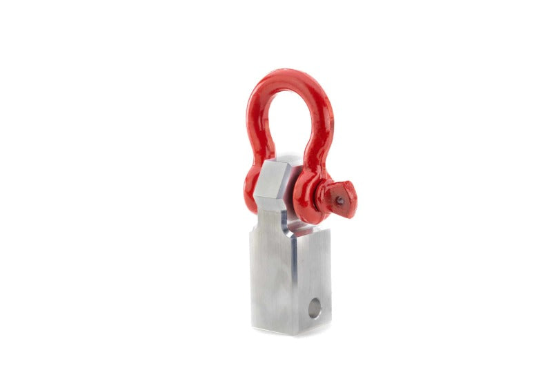 WEIGH SAFE Towing Recovery - Red Hard Shackle Hitch w/Aluminum Body