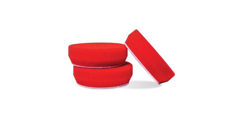 GRIOT'S GARAGE 3in Red Waxing Pads (Set of 3) - Case of 48