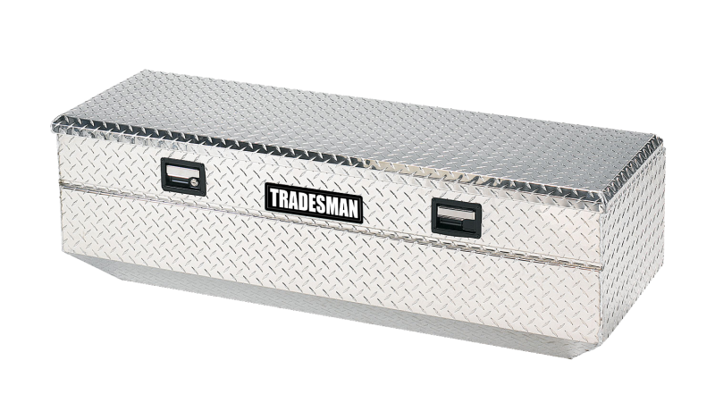 TRADESMAN Aluminum Flush Mount Truck Tool Box (56in.) - Brite