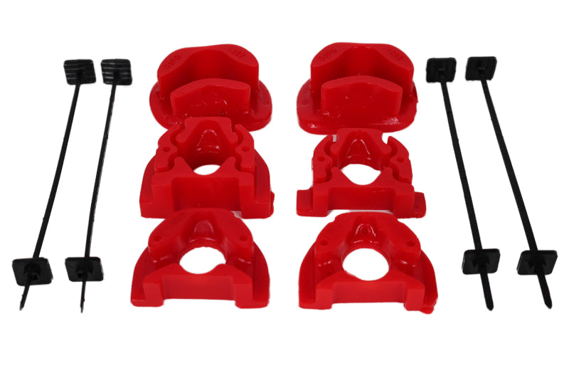 ENERGY SUSPENSION 97-01 Honda CR-V 4WD Red Motor Mount Insert Set