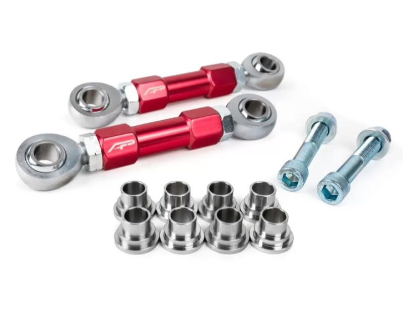 AGENCY POWER 17-19 Can-Am Maverick X3 X RS DS RC Rear Adjustable Sway Bar Links - Red