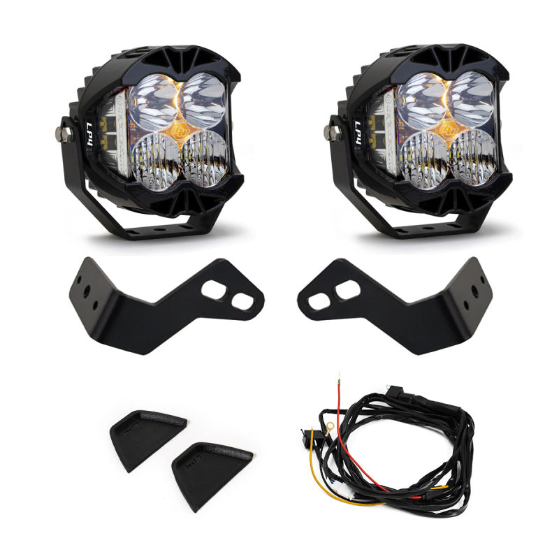 BAJA DESIGNS Can-Am Maverick R LP4 A-Pillar Kit