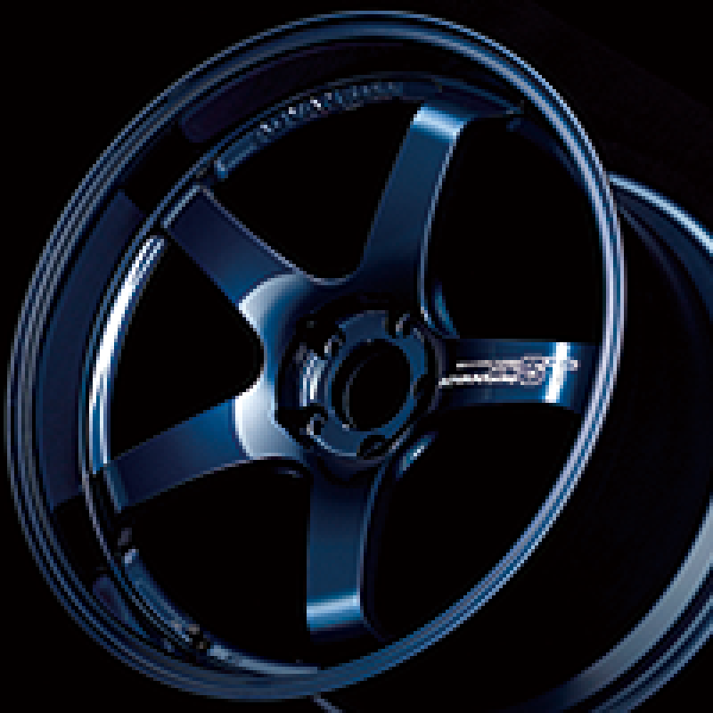 ADVAN GT Premium Version 21x10.0 +35 5-114.3 Racing Titanium Blue Wheel