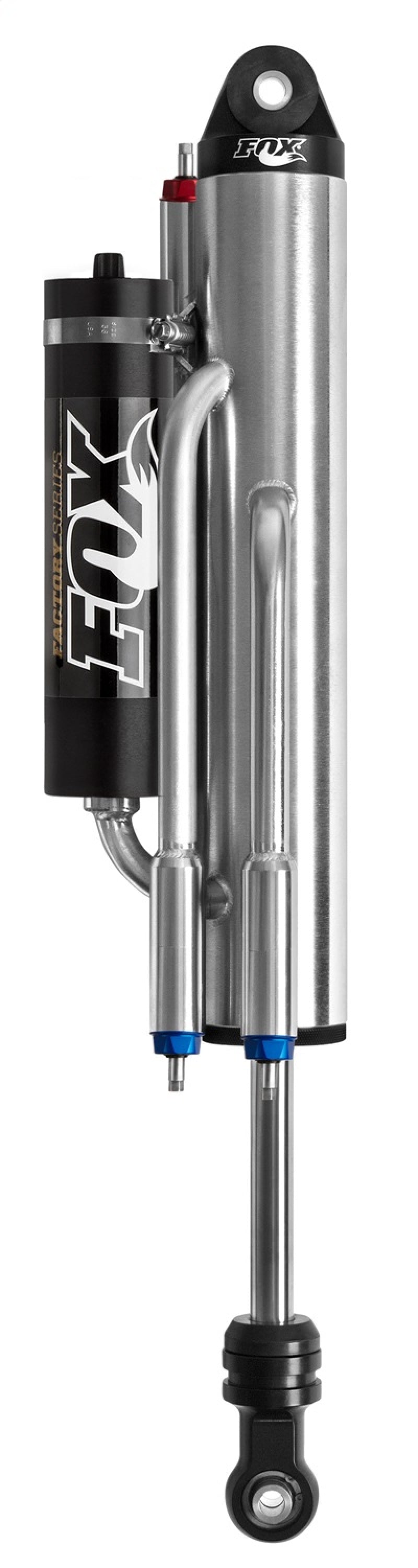 FOX 3.0 Factory Series 18in. P/B Res. 3-Tube Bypass (2 Comp/1 Reb) Shock 7/8in. (Cust. Valvg) - Blk