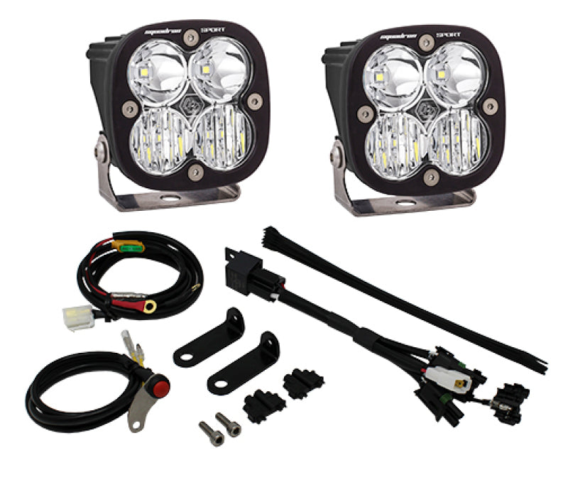 BAJA DESIGNS Triumph Tiger 800XC LED Adventure Bike Kit Squadron Sport