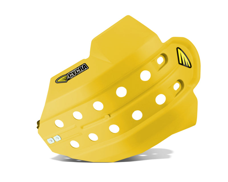 CYCRA 14-15 Husqvarna TC/TE Full Armor Skid Plate - OEM Yellow