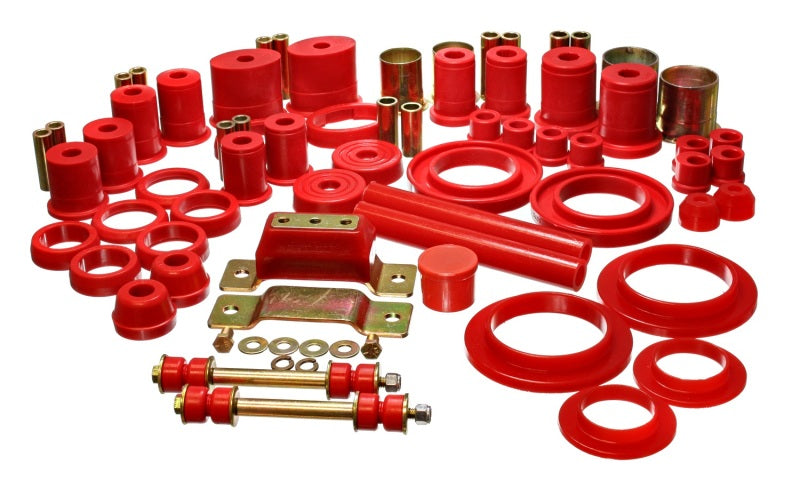 ENERGY SUSPENSION 94-95 Ford Mustang Red Hyper-flex Master Bushing Set w/ V-8