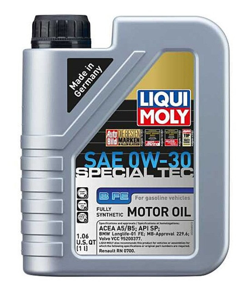 LIQUI MOLY 1L Special Tec B FE Motor Oil SAE 0W30 - CASE OF 6