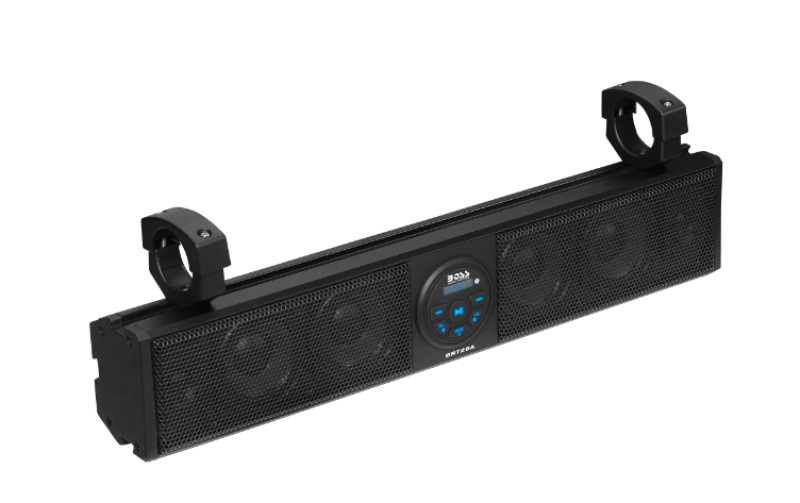 BOSS AUDIO Systems 26in UTV Bluetooth Amplified Sound Bar IPX5 4in Speakers