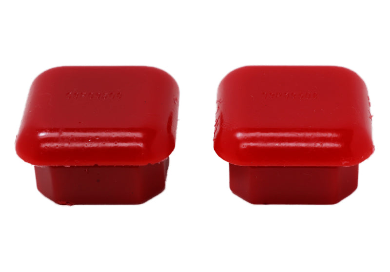 ENERGY SUSPENSION Universal End Cap Bushing Set 1.65 SQ - Red