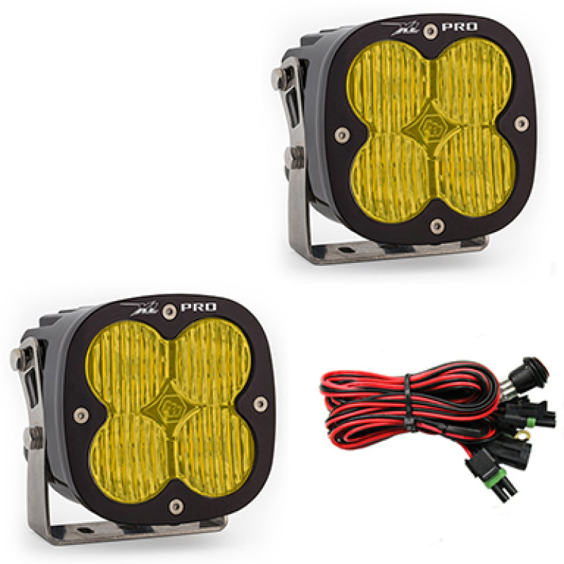 BAJA DESIGNS XL Pro Series Wide Cornering Pattern LED Light Pods - Amber