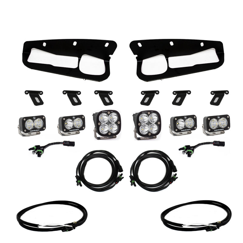 BAJA DESIGNS 2021+ Ford Bronco Fog Pocket Kit 21-Up Pro w/Upfitter