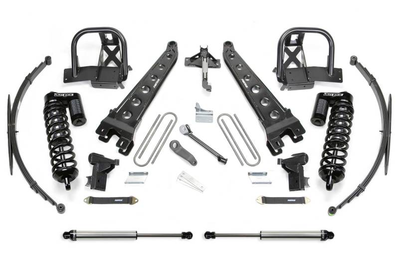 FABTECH 08-10 Ford F250/350 4WD 8in Rad Arm Sys w/Dlss 4.0 C/O& Rr Dlss