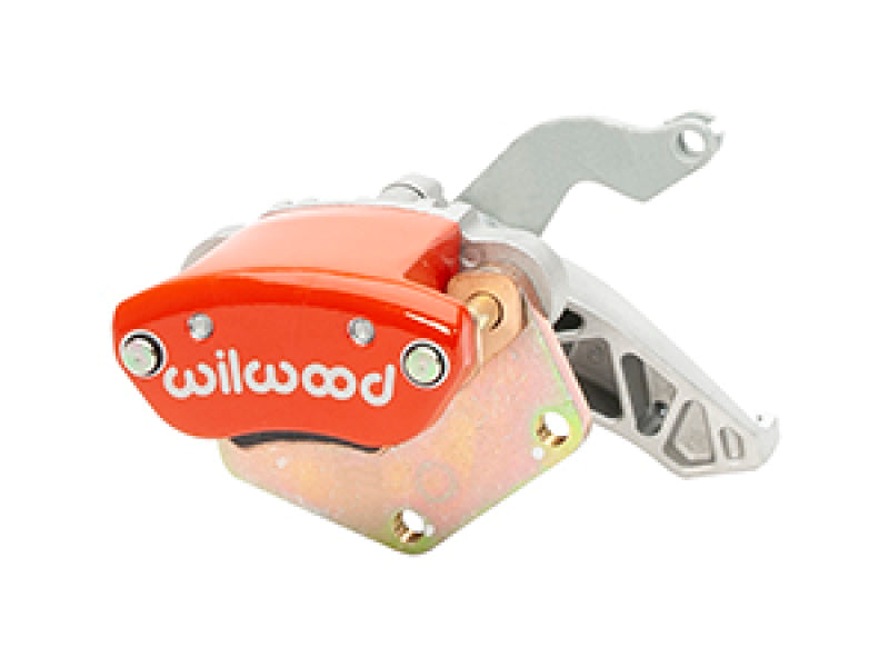 WILWOOD Caliper-MC4 Mechanical Parking Brake-R/H - Red 2.00 MT 1.19in Piston .81in Disc