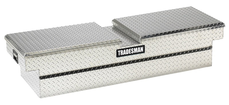 TRADESMAN Aluminum Gull Wing Cross Bed Truck Tool Box (72in.) - Brite